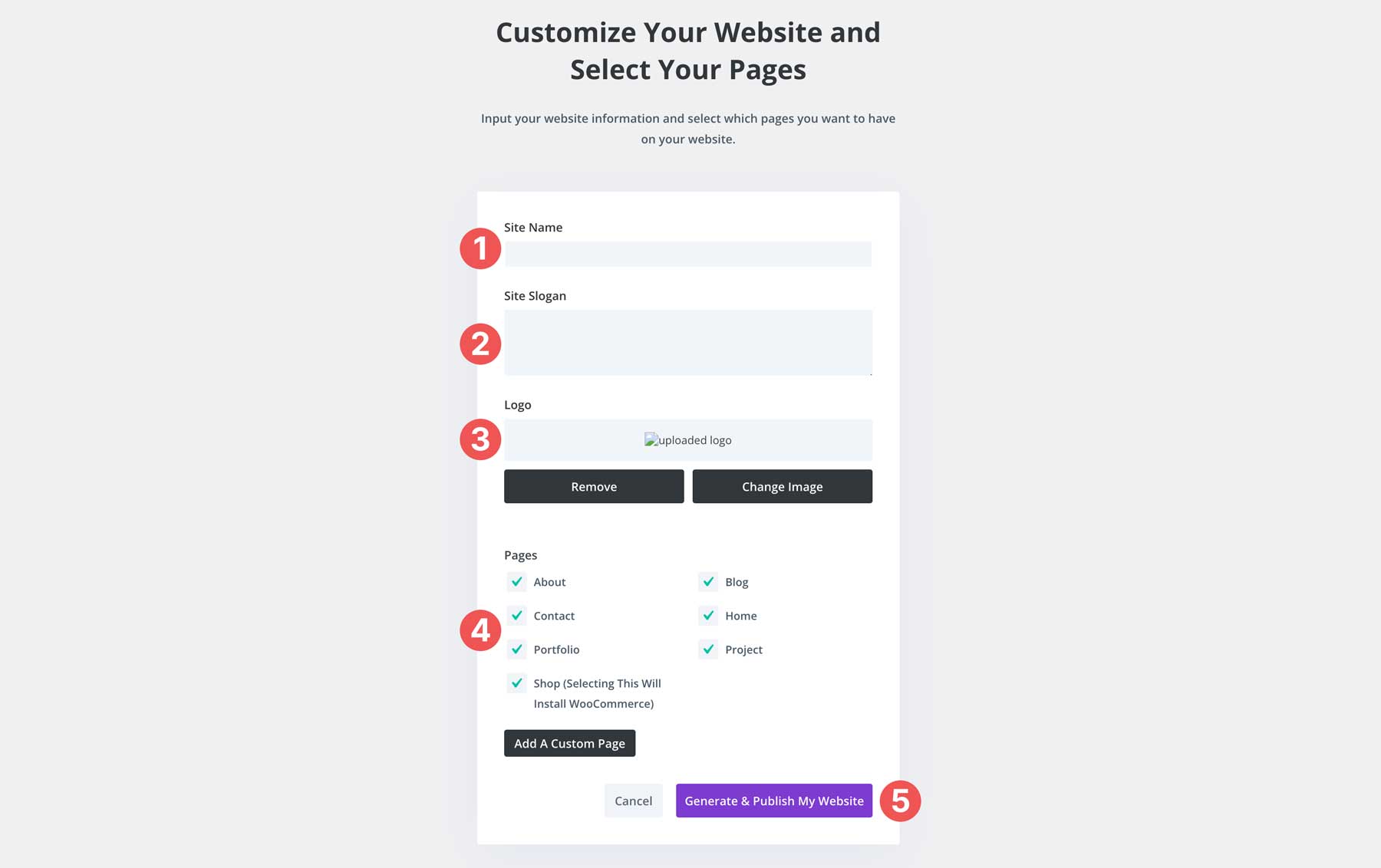 Branding Coach starter site for Divi